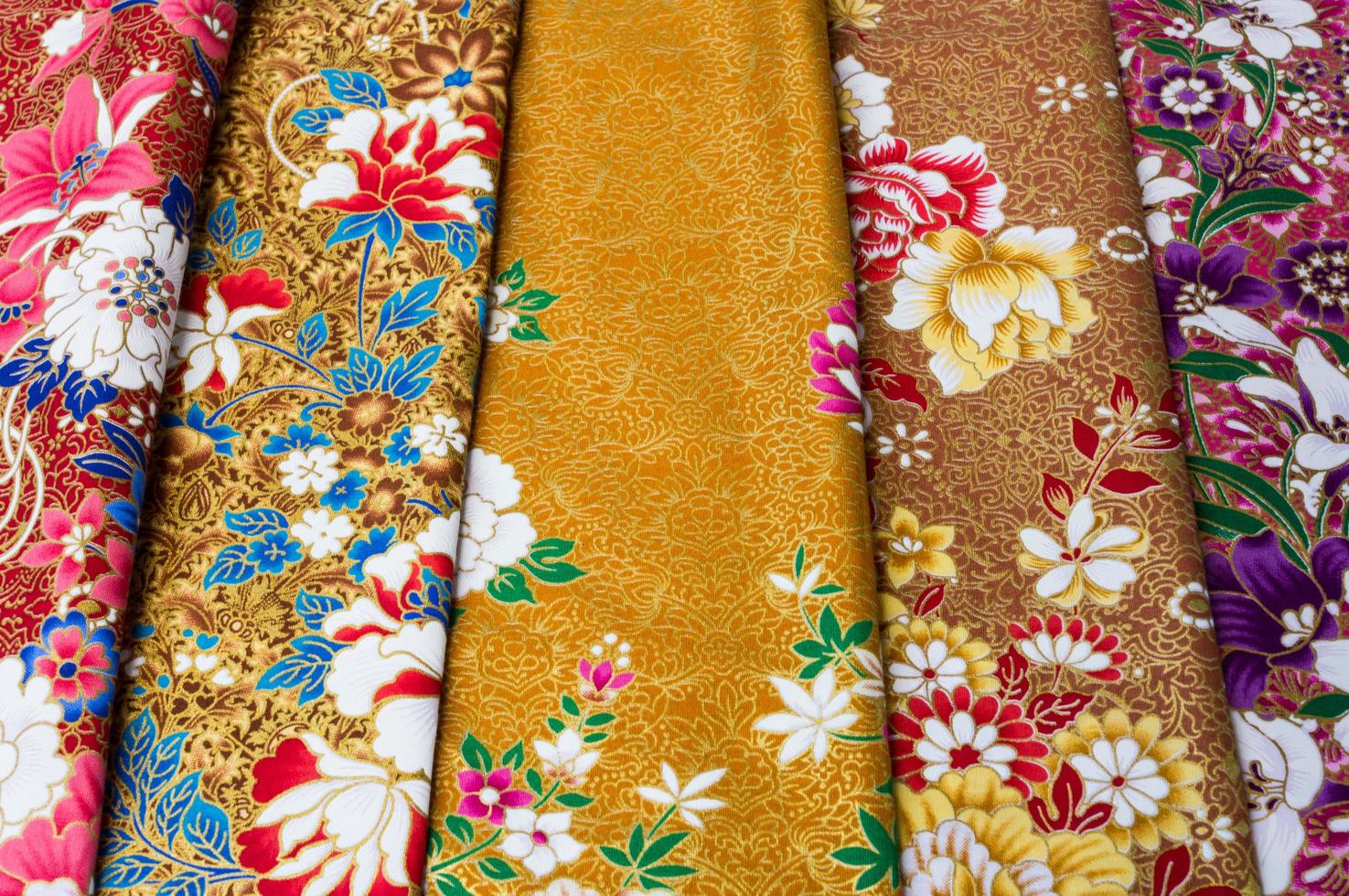 Pattern of Sarong clothes photo