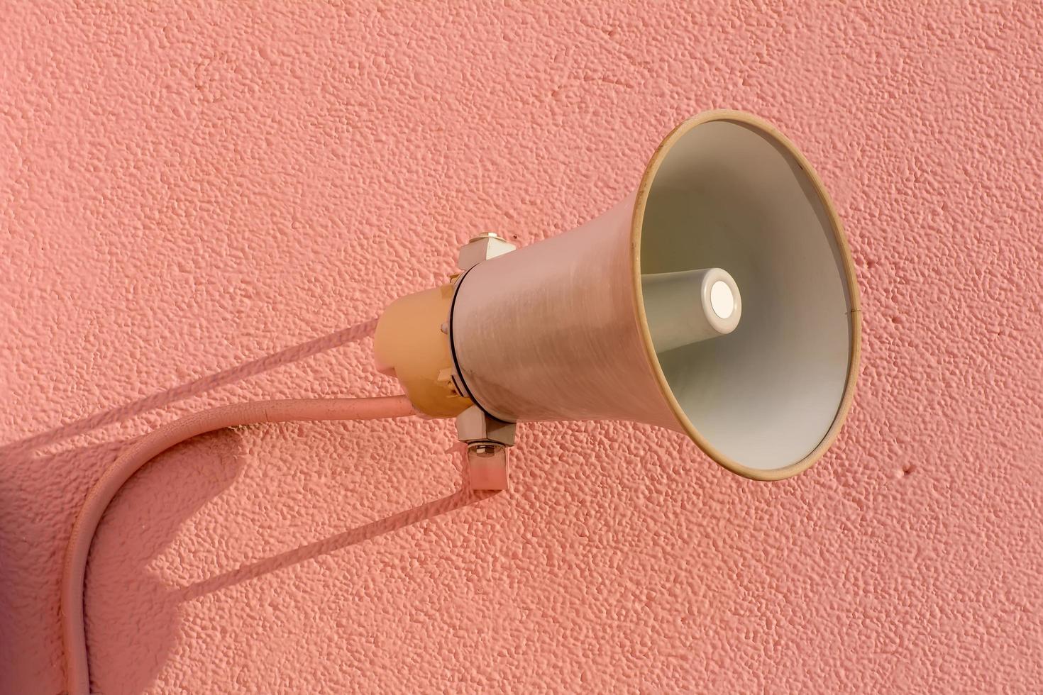 Amplifier mounted on the wall photo