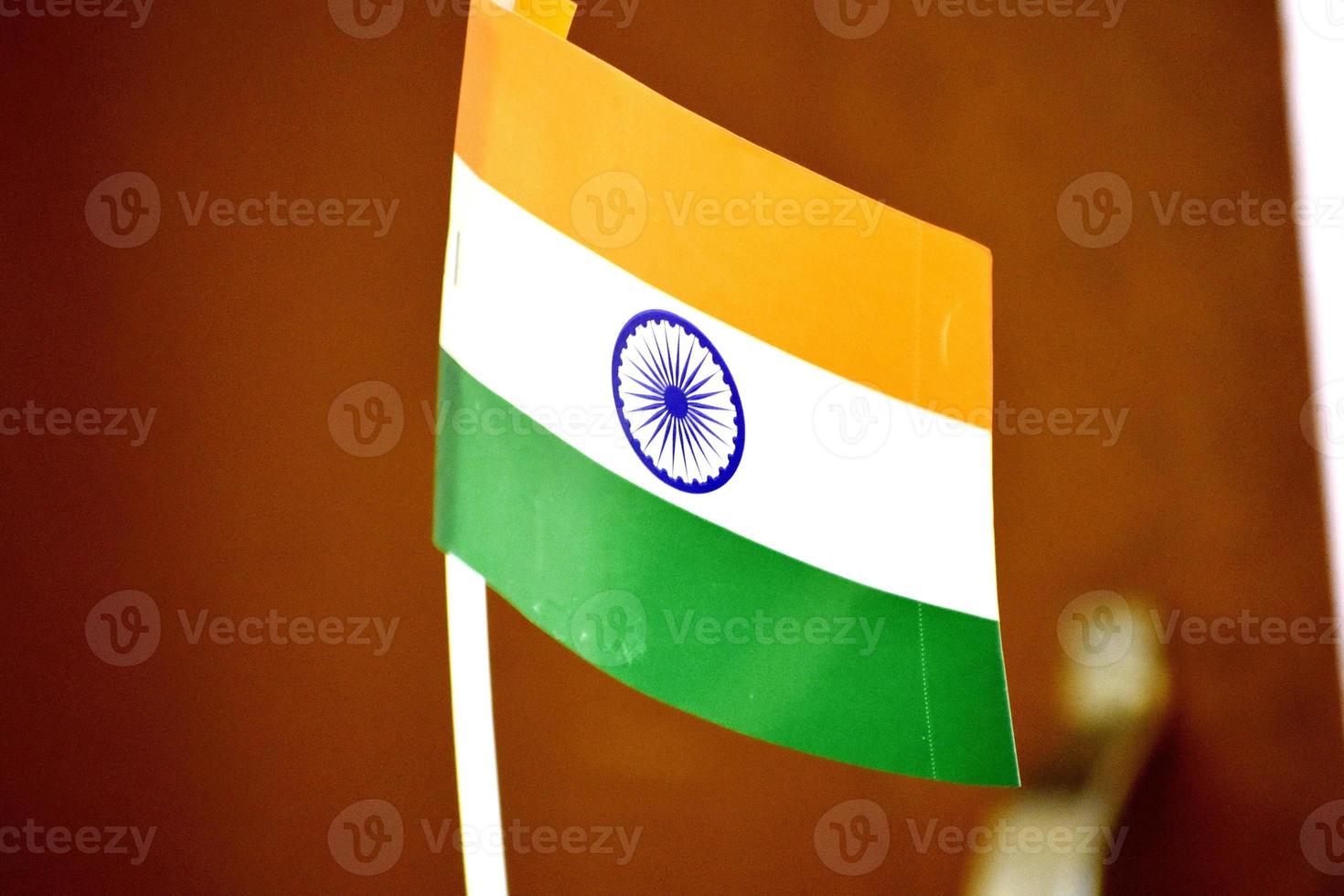 National Flag of India photo