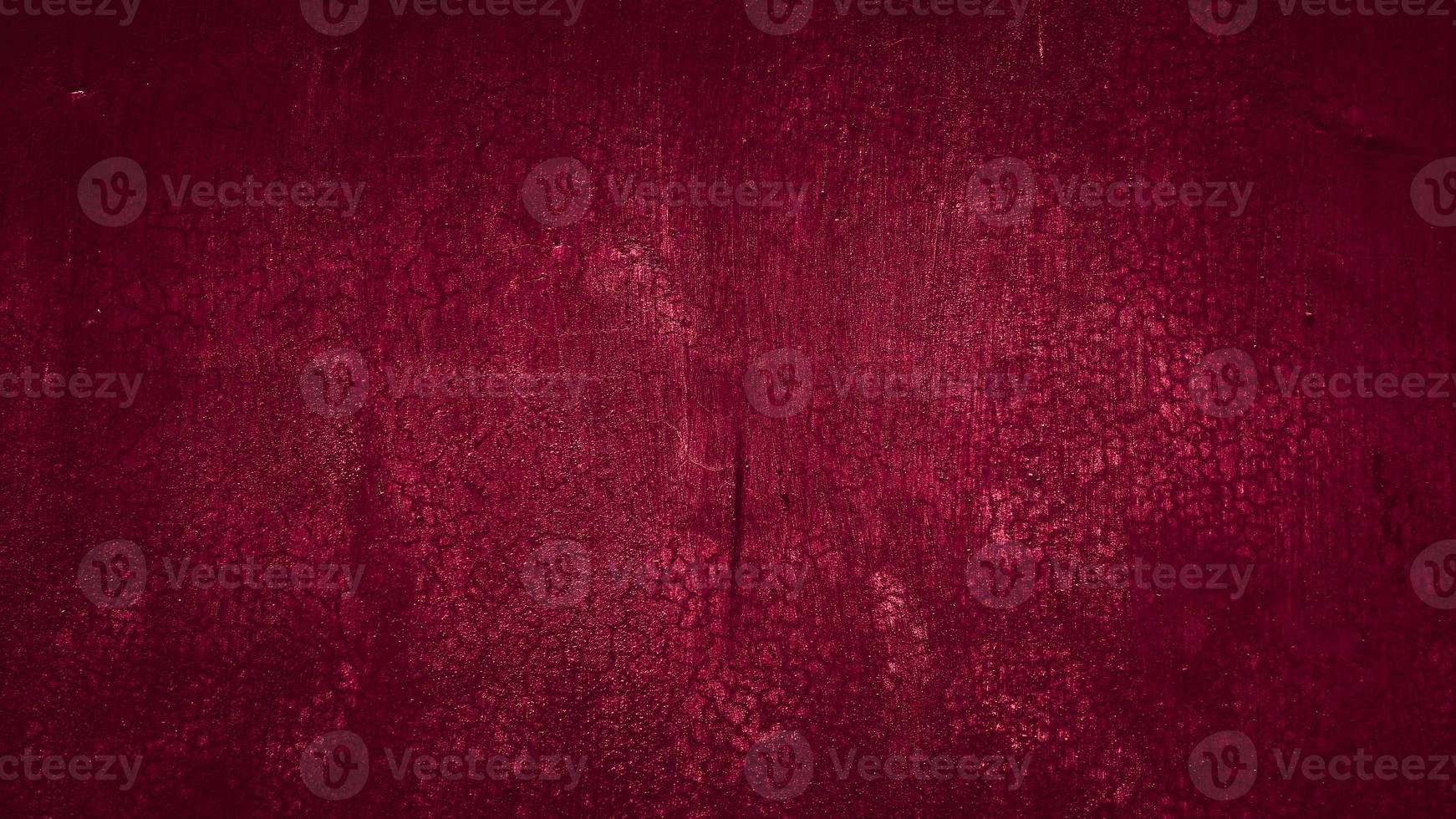 dark grungy red abstract painted concrete wall texture background photo