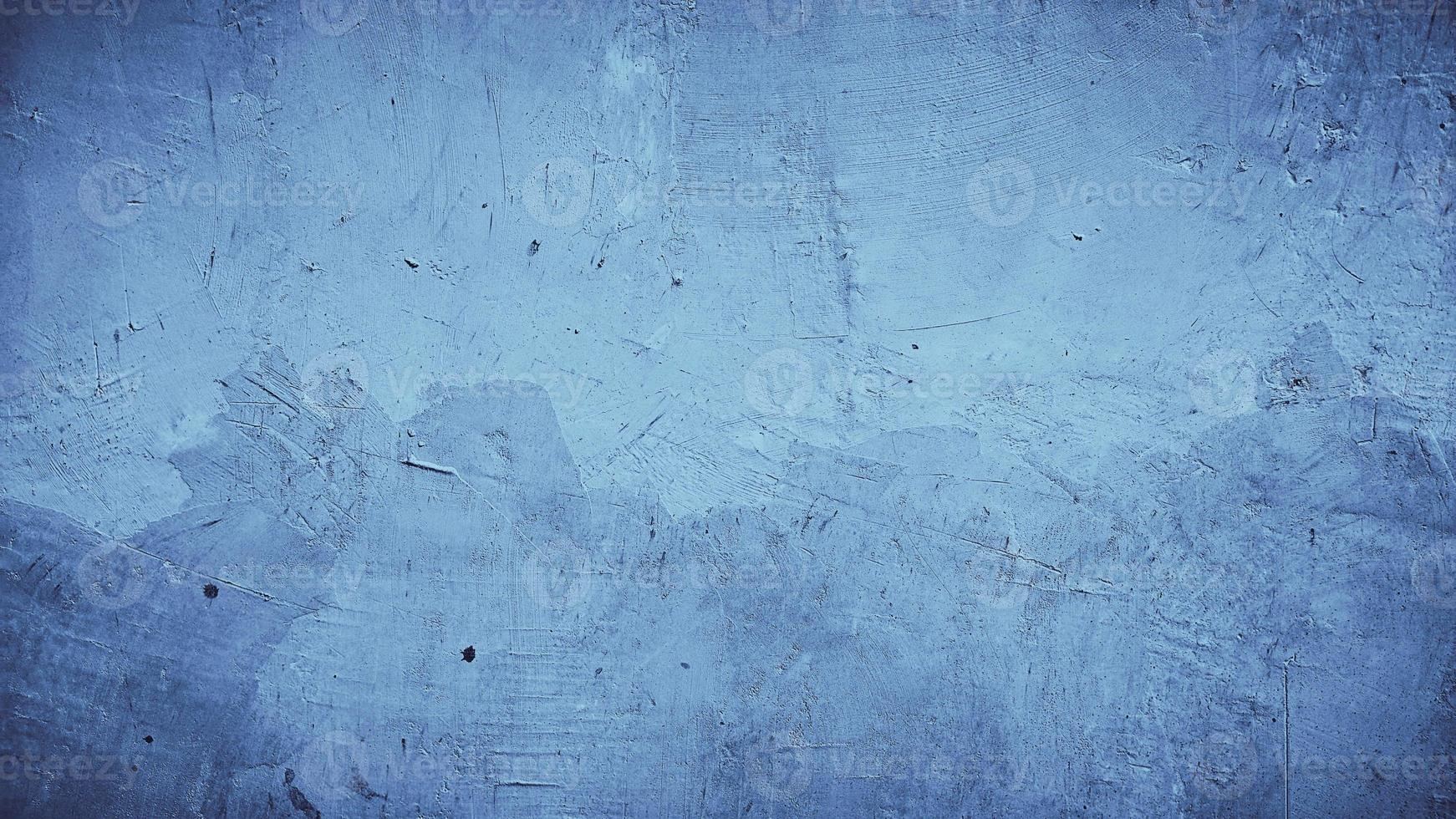 abstract blue texture cement concrete wall background photo