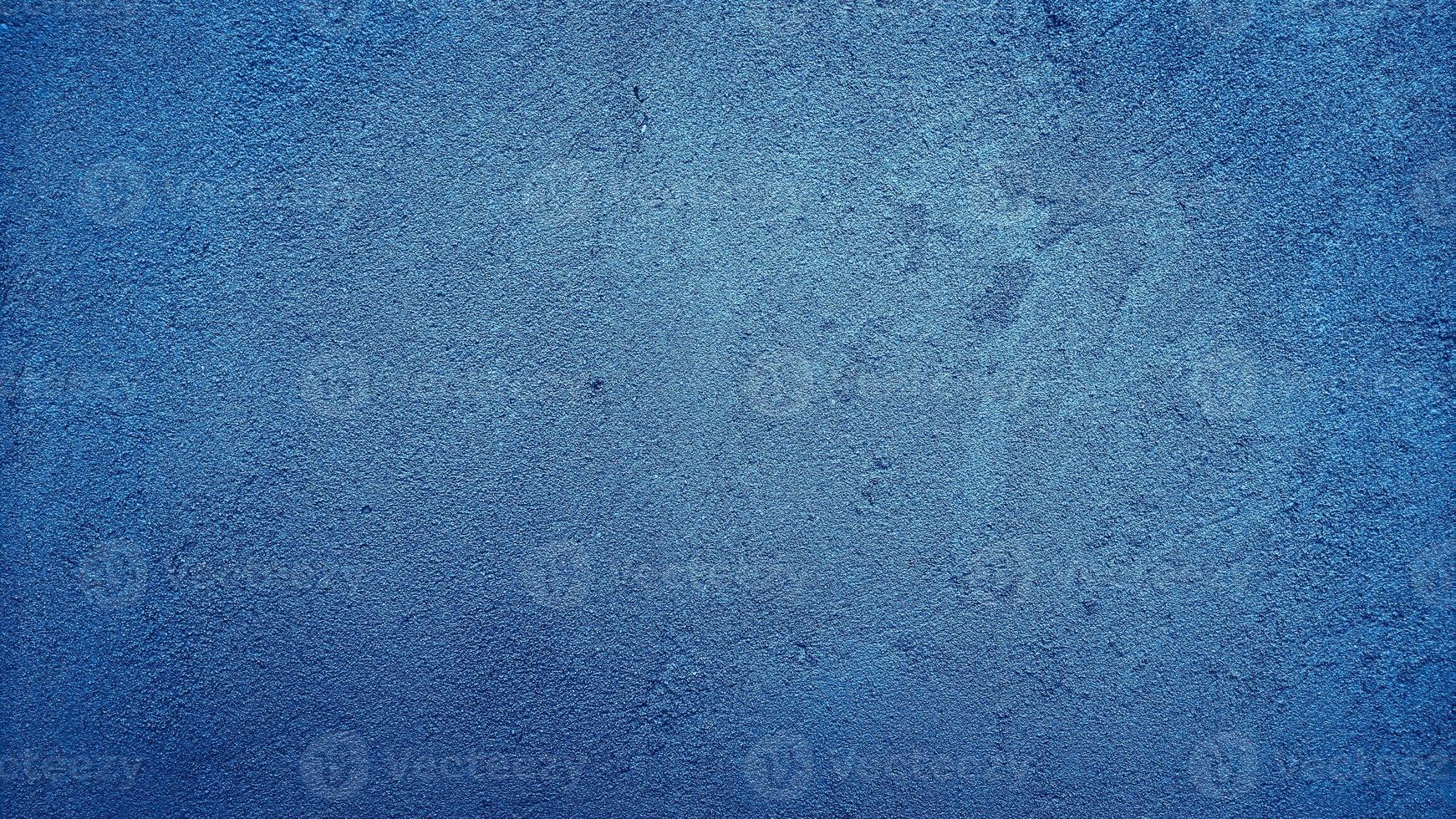 Fondo de pared de hormigón de cemento de textura azul abstracto foto