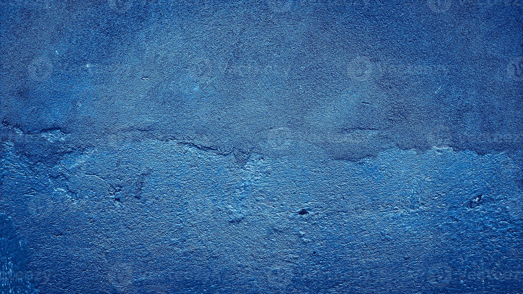 Fondo de pared de hormigón de cemento de textura azul abstracto foto