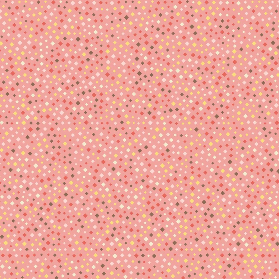 Abstract diamond pattern background in pastel colours vector