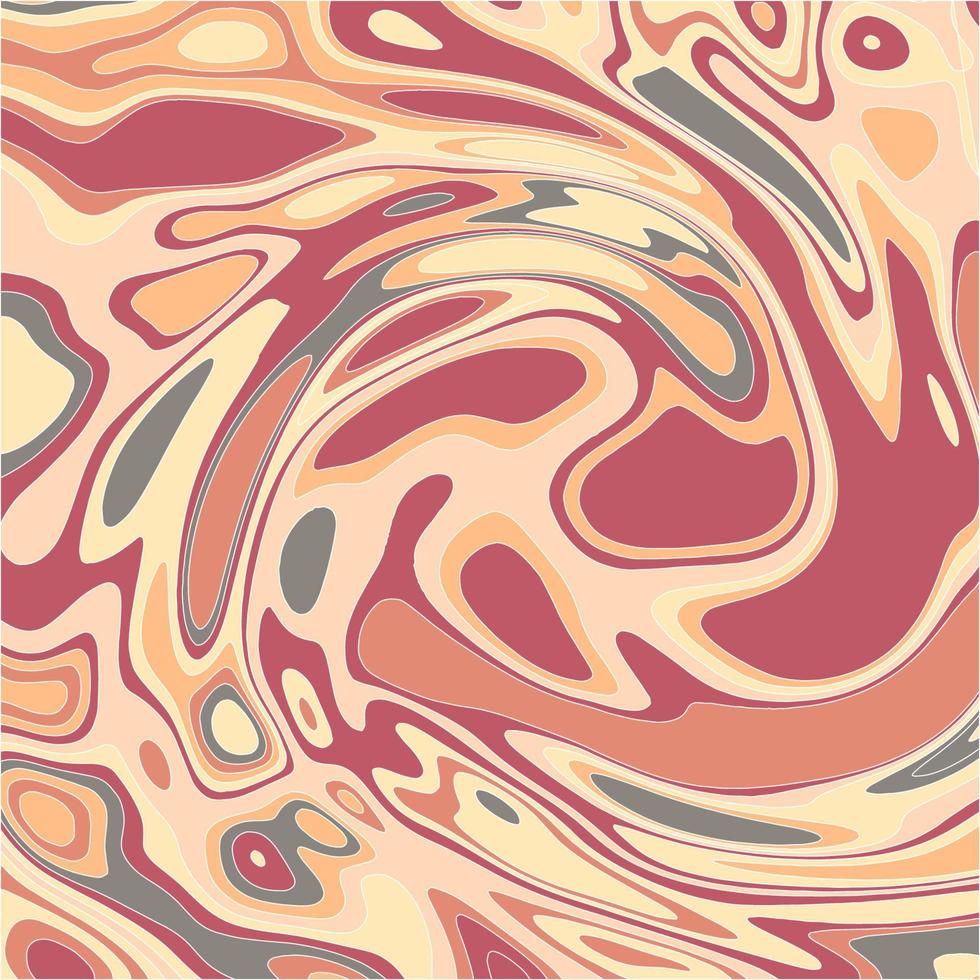 Fondo de patrón de estilo psicodélico abstracto vector