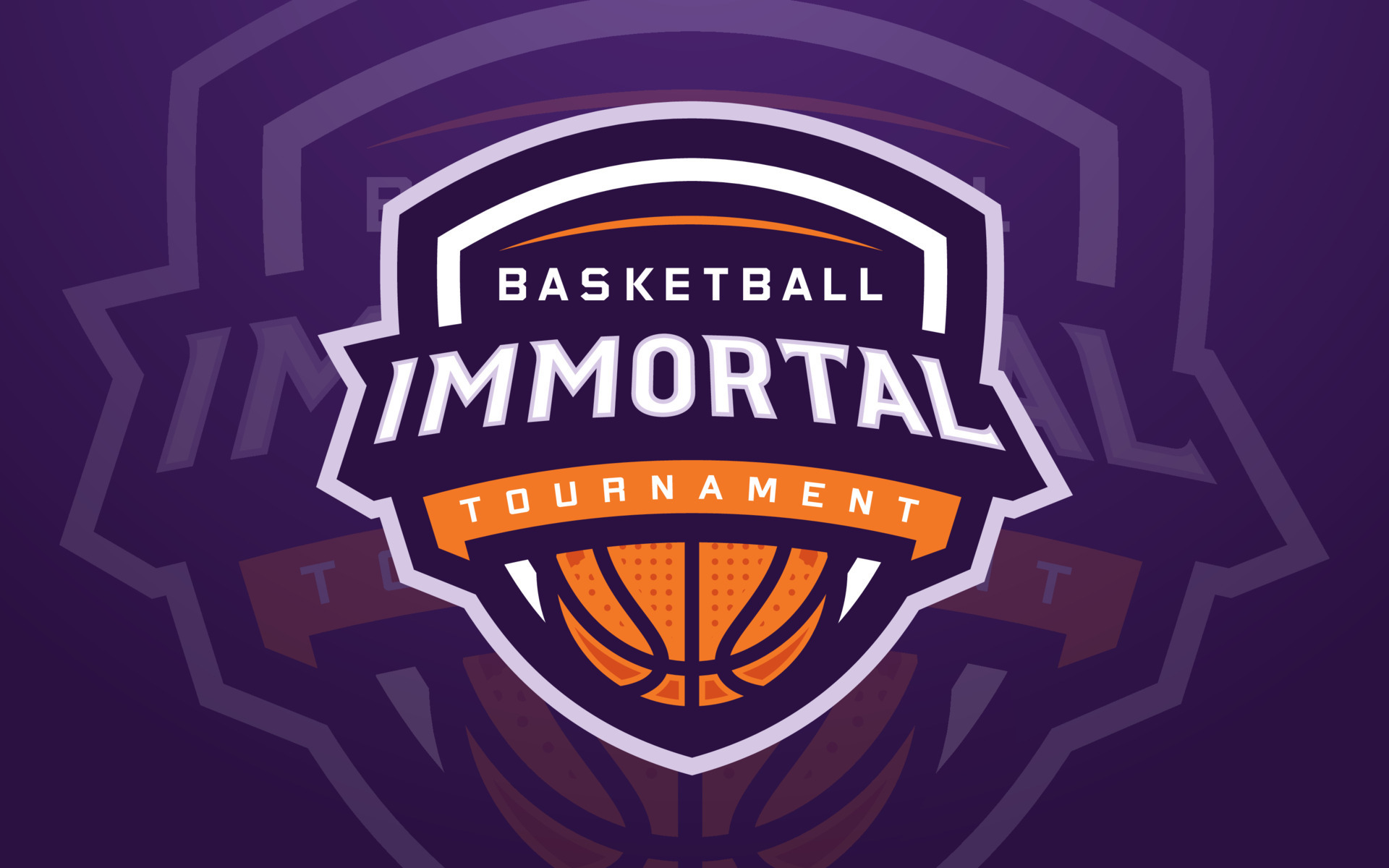 Immortal Basketball Club Logo Template for Sports Team and Tournament  7994777 Vector Art at Vecteezy