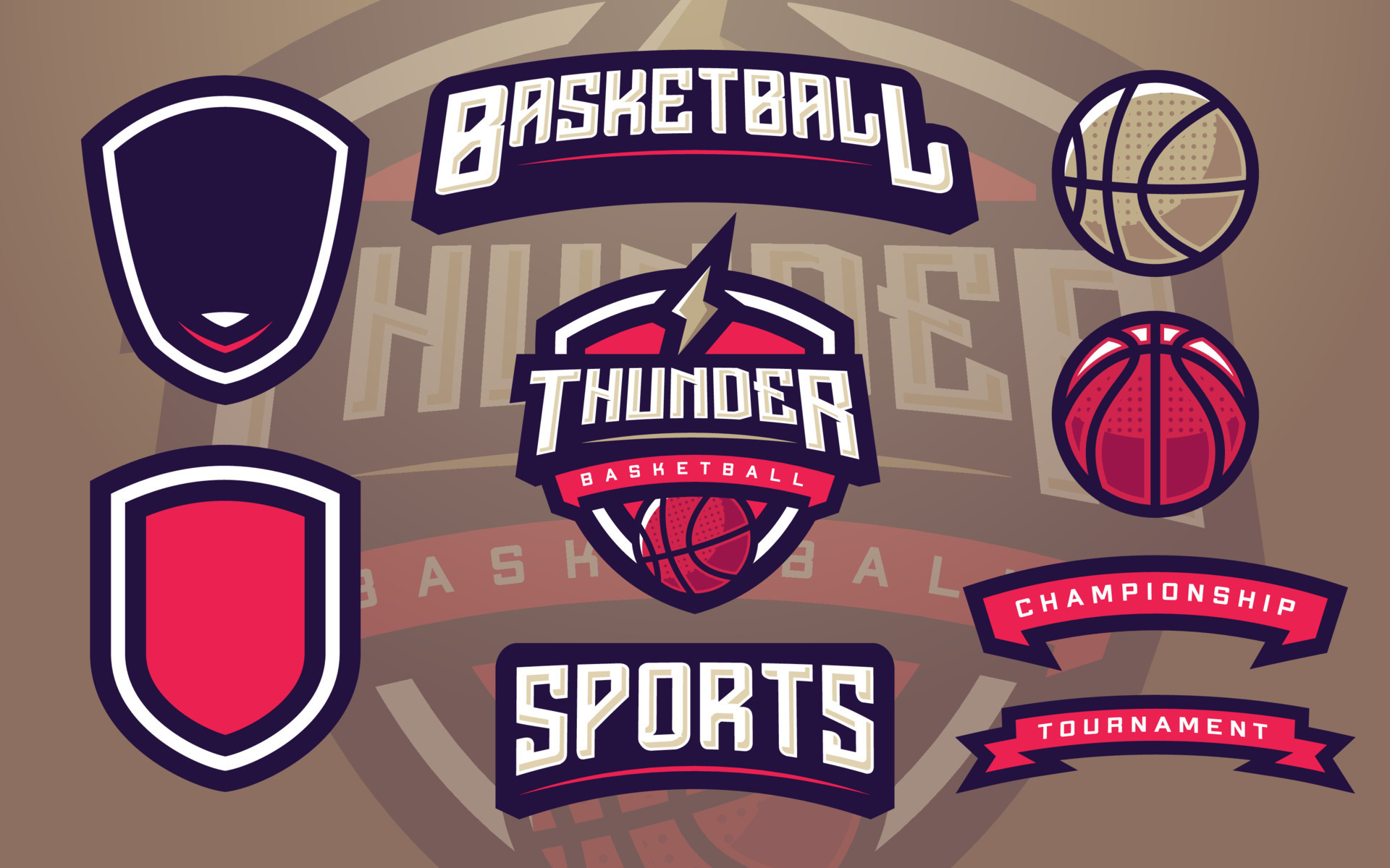 sports team logos basketball