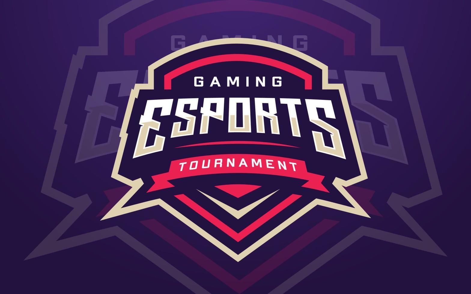 Free Vector  Detailed esports gaming logo