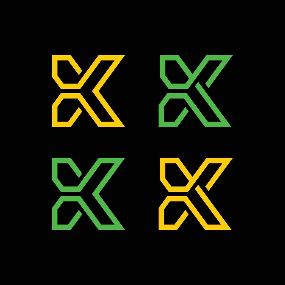 Letter K logo icon design template elements vector