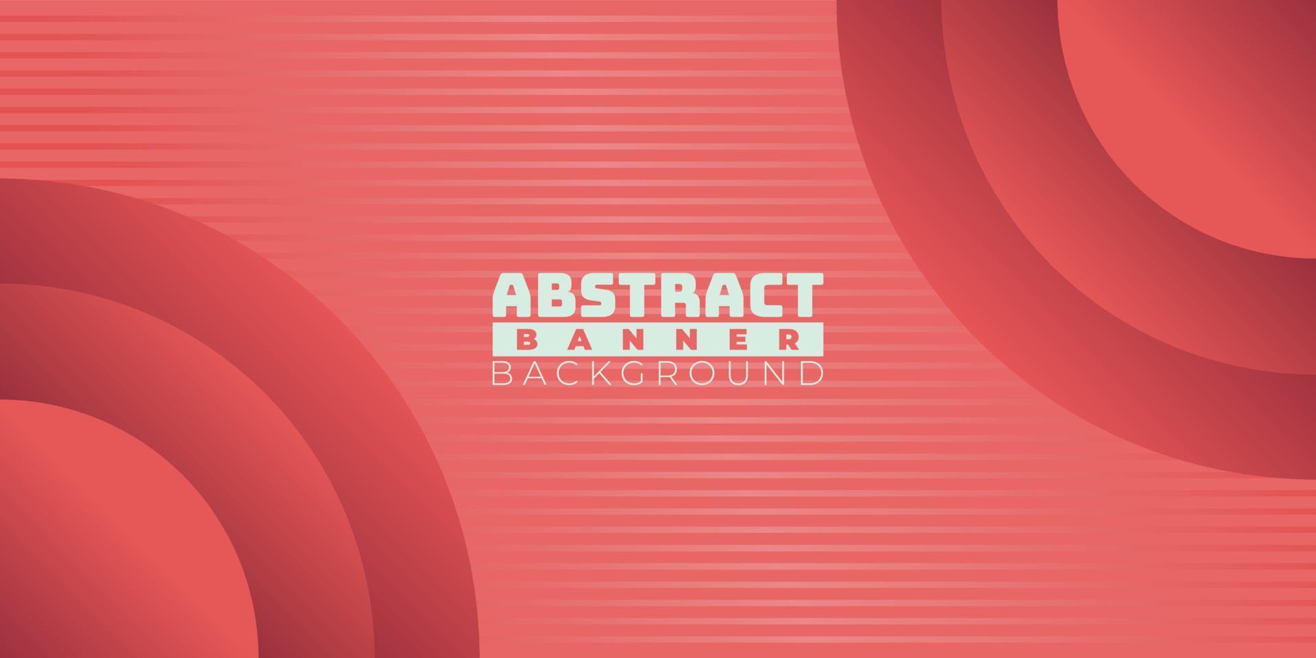 abstract banner background with red color, good for banner, flyer etc. vector illustration