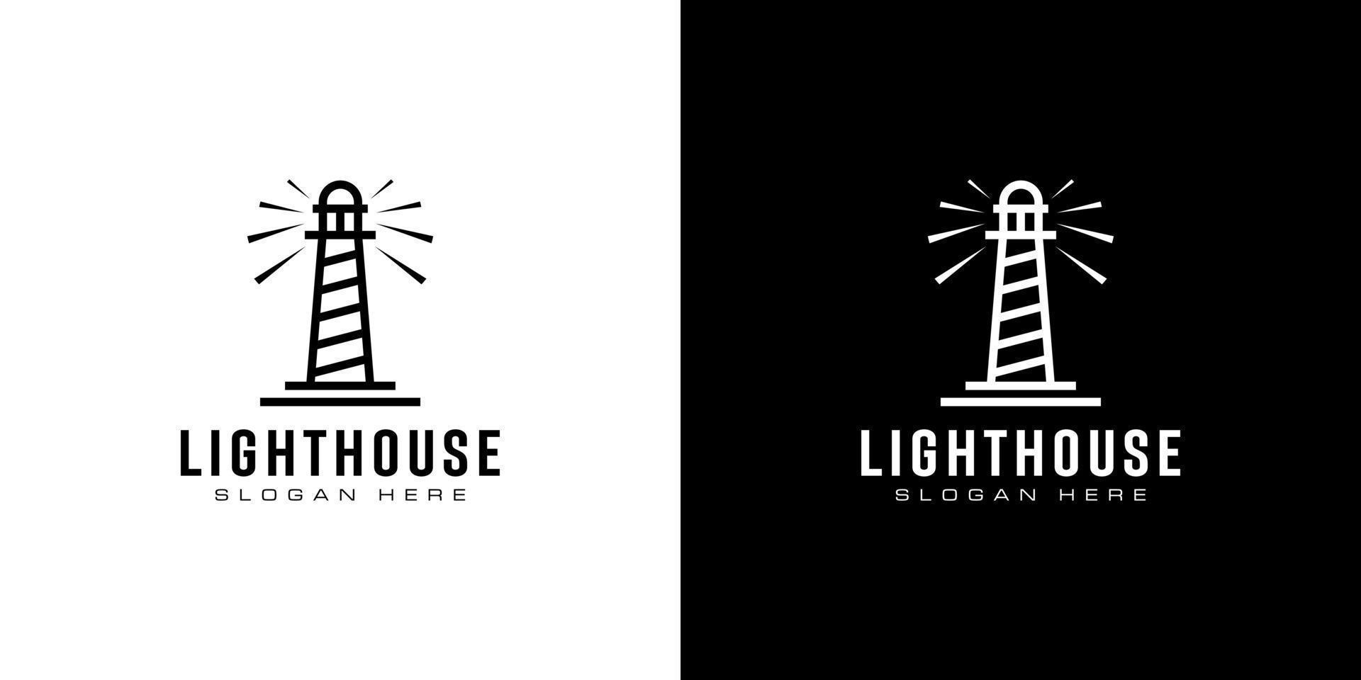 Lighthouse icon. Simple illustration of lighthouse vector icon for web