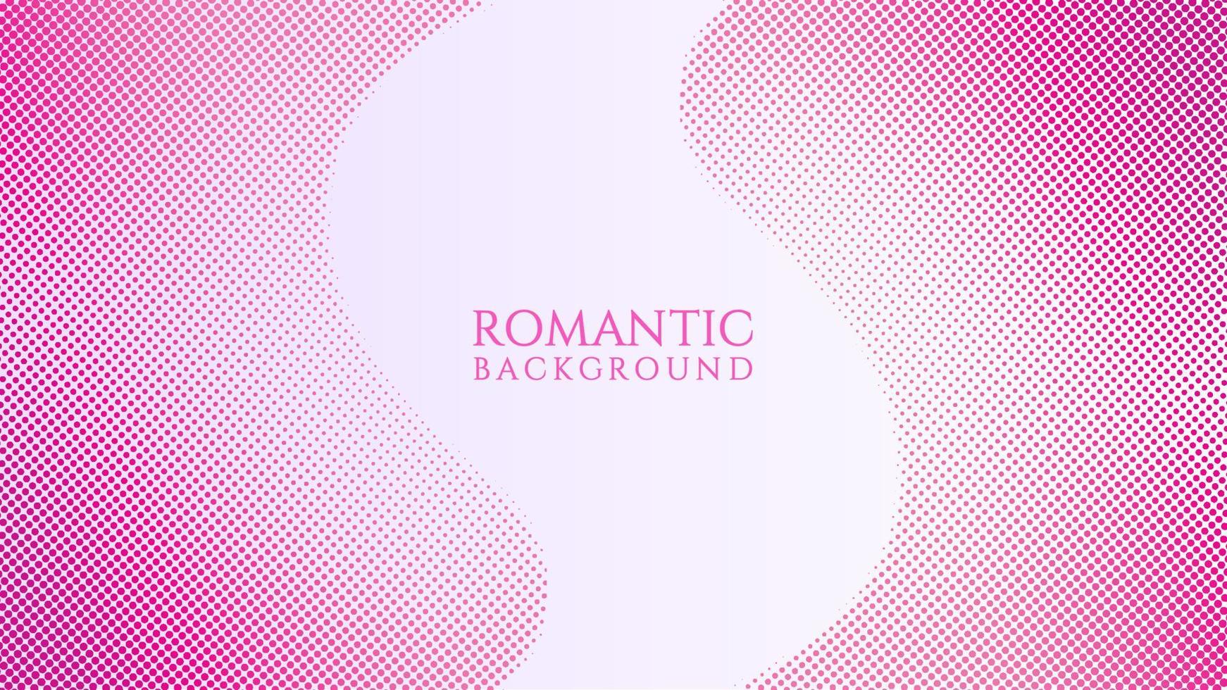 Halftone Background Design Template, Pop Art, Abstract Dots Pattern Illustration, Vintage Texture Element, Pink Violet Gradient, Romantic Color, Valentine Day vector