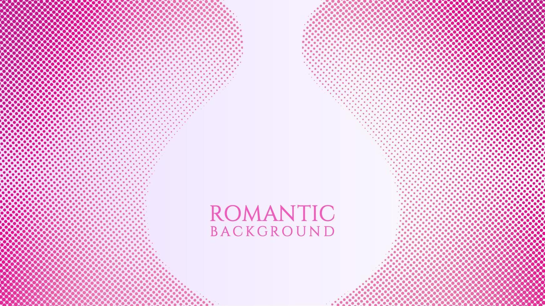 Halftone Background Design Template, Pop Art, Abstract Dots Pattern Illustration, Retro Texture Element, Pink Violet Gradient, Romantic Color, Valentine Day vector