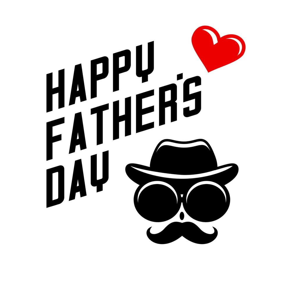 FATHER DAY SIMPLE vector