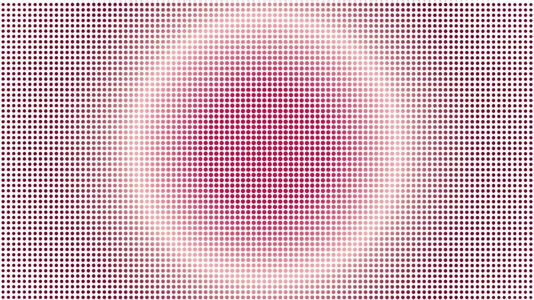 Halftone Background Design Template with Big Ellipse Shape Element, Pop Art, Abstract Dots Pattern Illustration, Vintage Texture, Pink Purple Violet Gradation, Radial Gradient, Polka-dotted vector