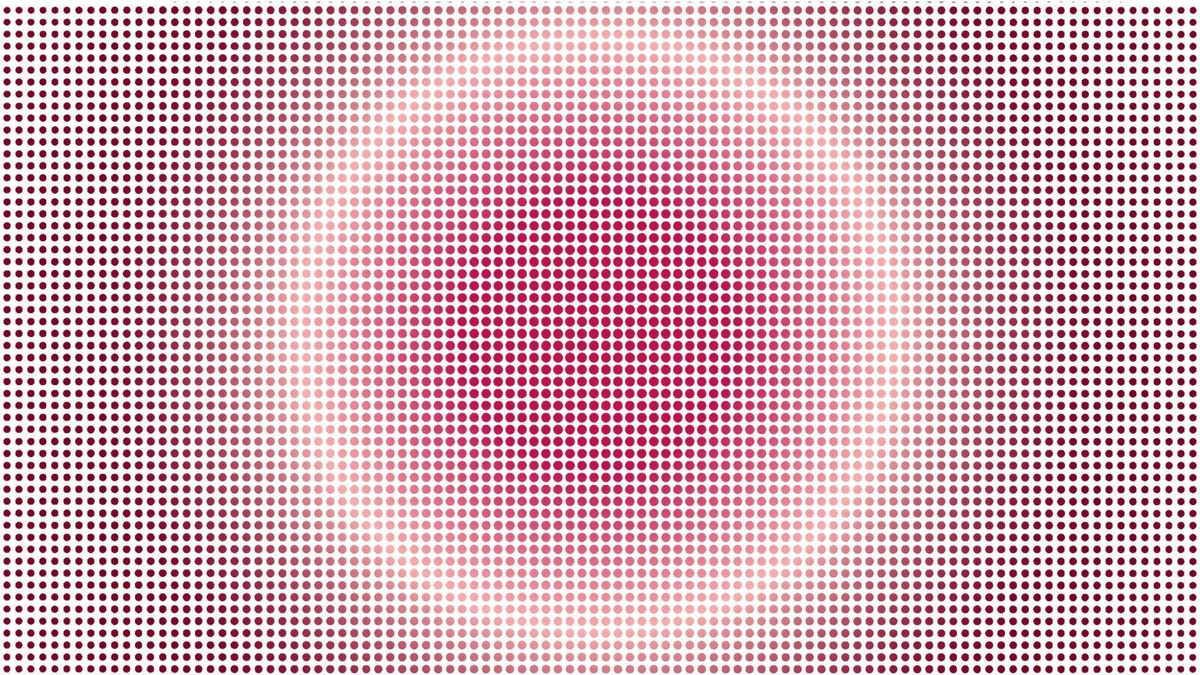 Halftone Background Design Template with Big Ellipse Shape Element, Pop Art, Abstract Dots Pattern Illustration, Vintage Texture, Pink Purple Violet Gradation, Radial Gradient, Polka-dotted vector