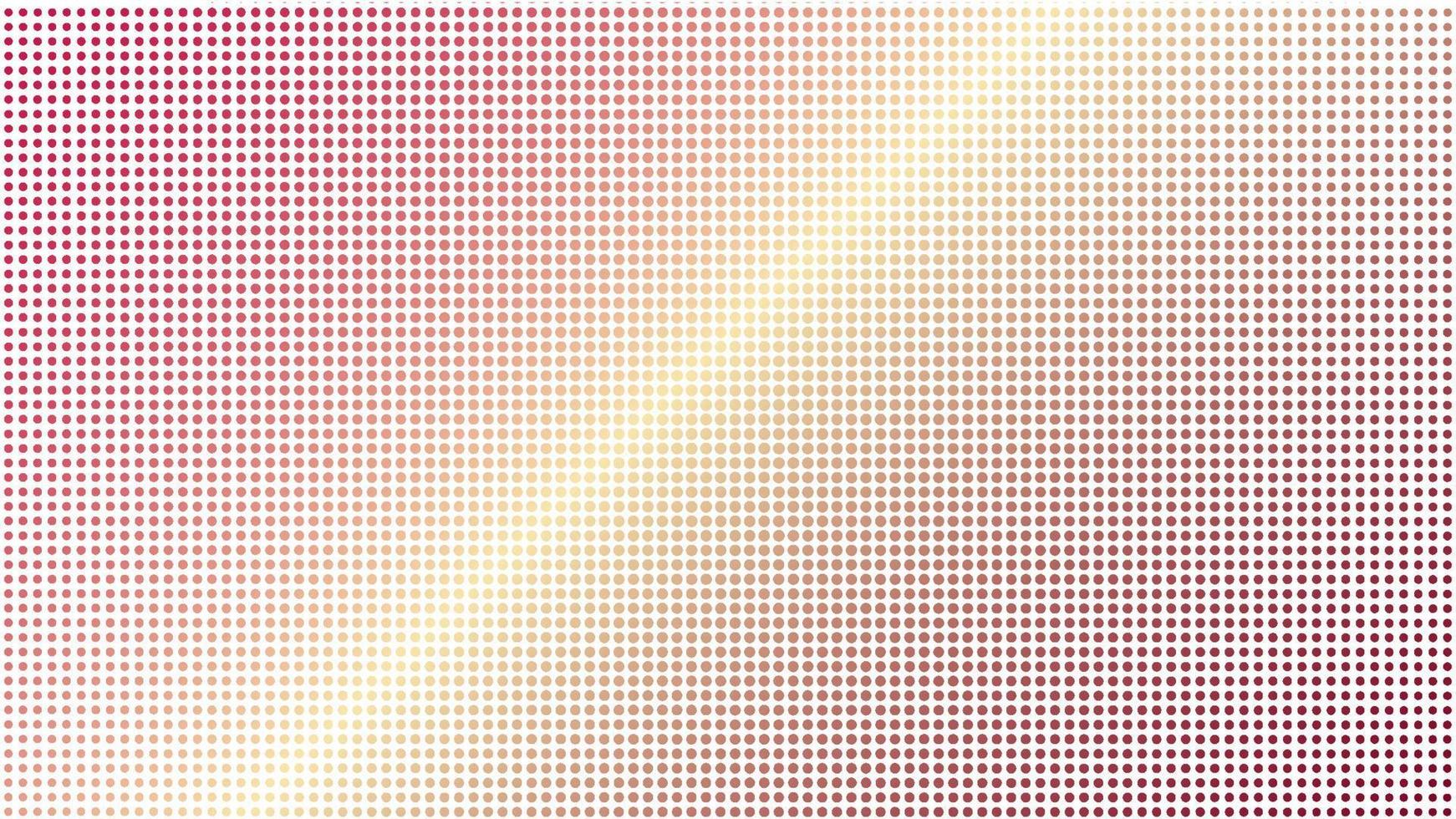 Halftone Background Design Template, Pop Art, Abstract Dots Pattern Illustration, Retro Texture Element, Pink Color Purple Gold Gradient, Polka-dotted vector