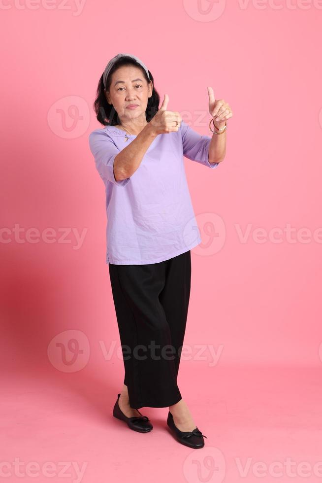 Senior Asian Woman photo