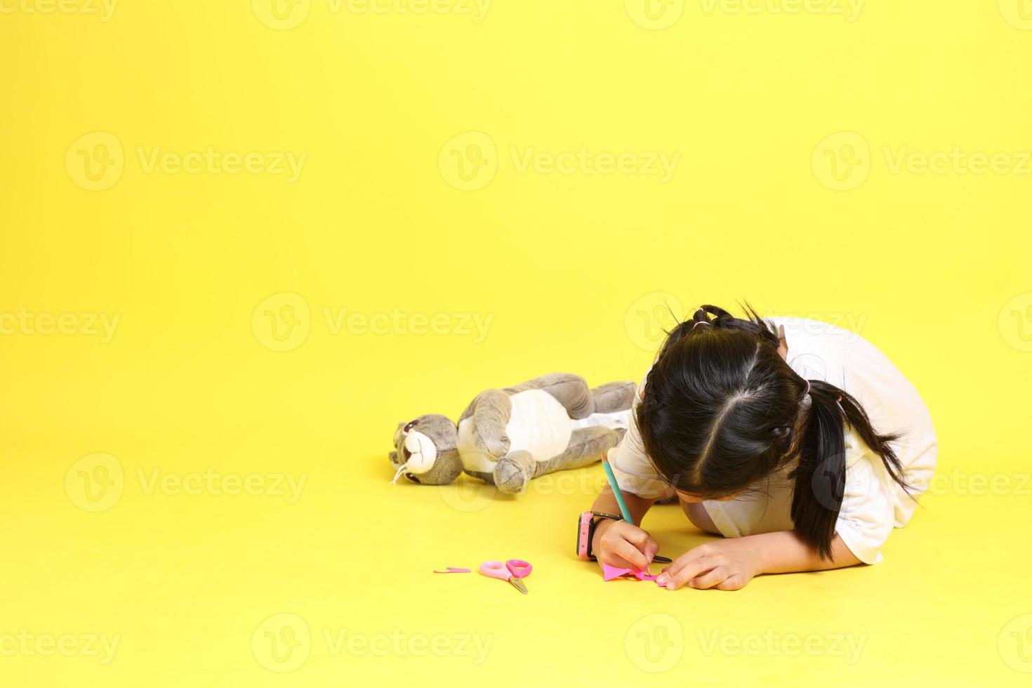 Happy Asian Kid photo