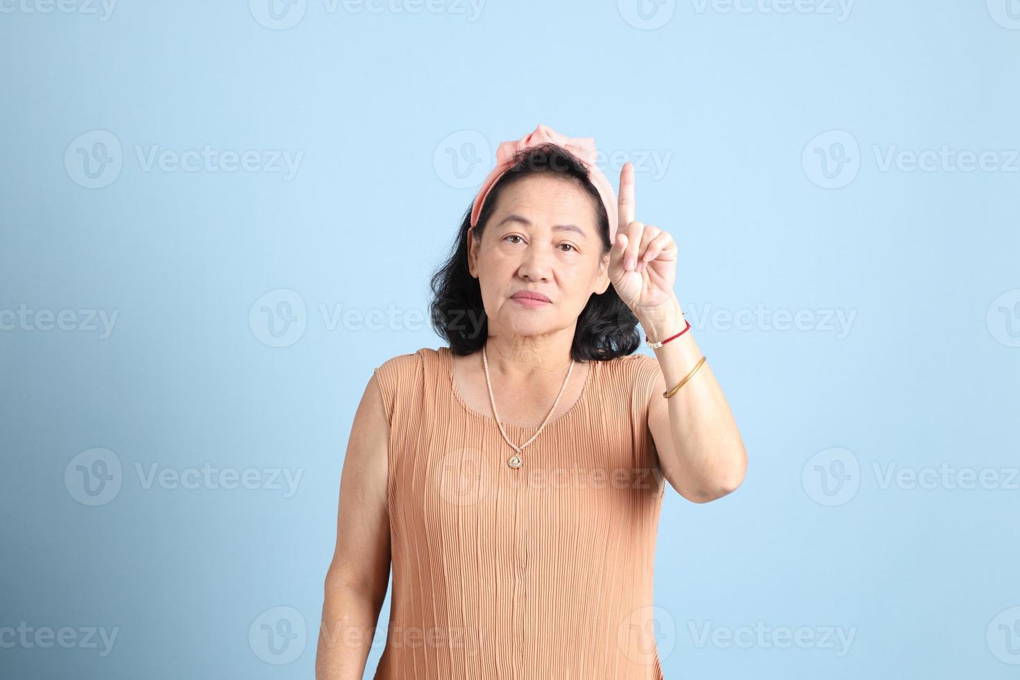 Senior Asian Woman photo