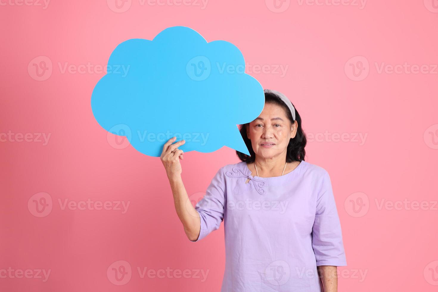 Senior Asian Woman photo