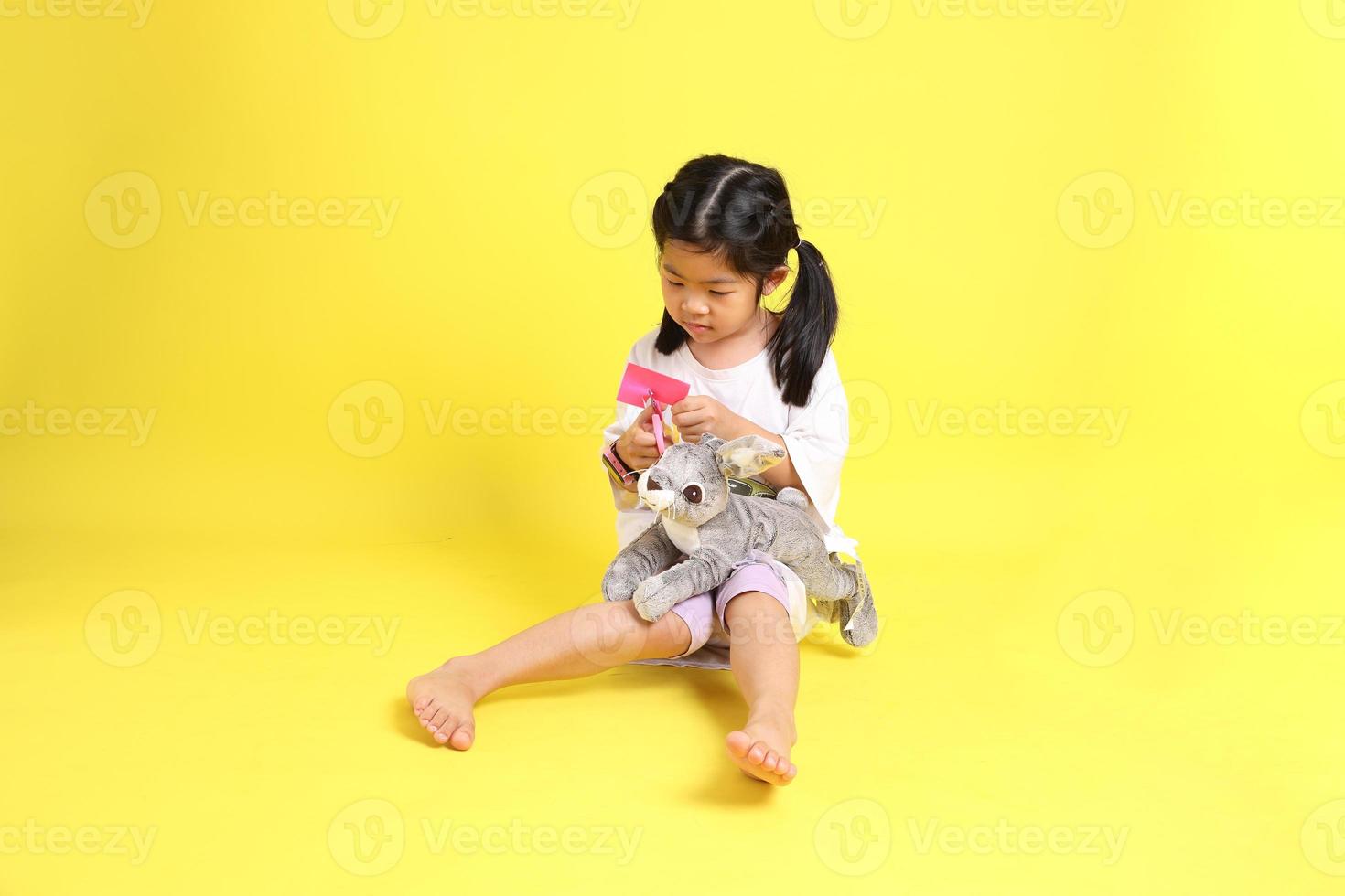 Happy Asian Kid photo