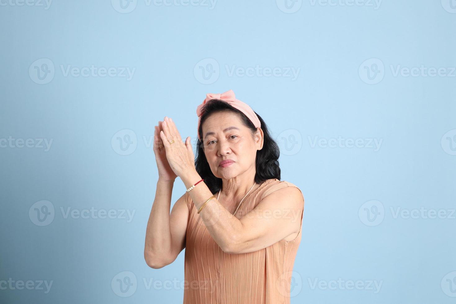 Senior Asian Woman photo