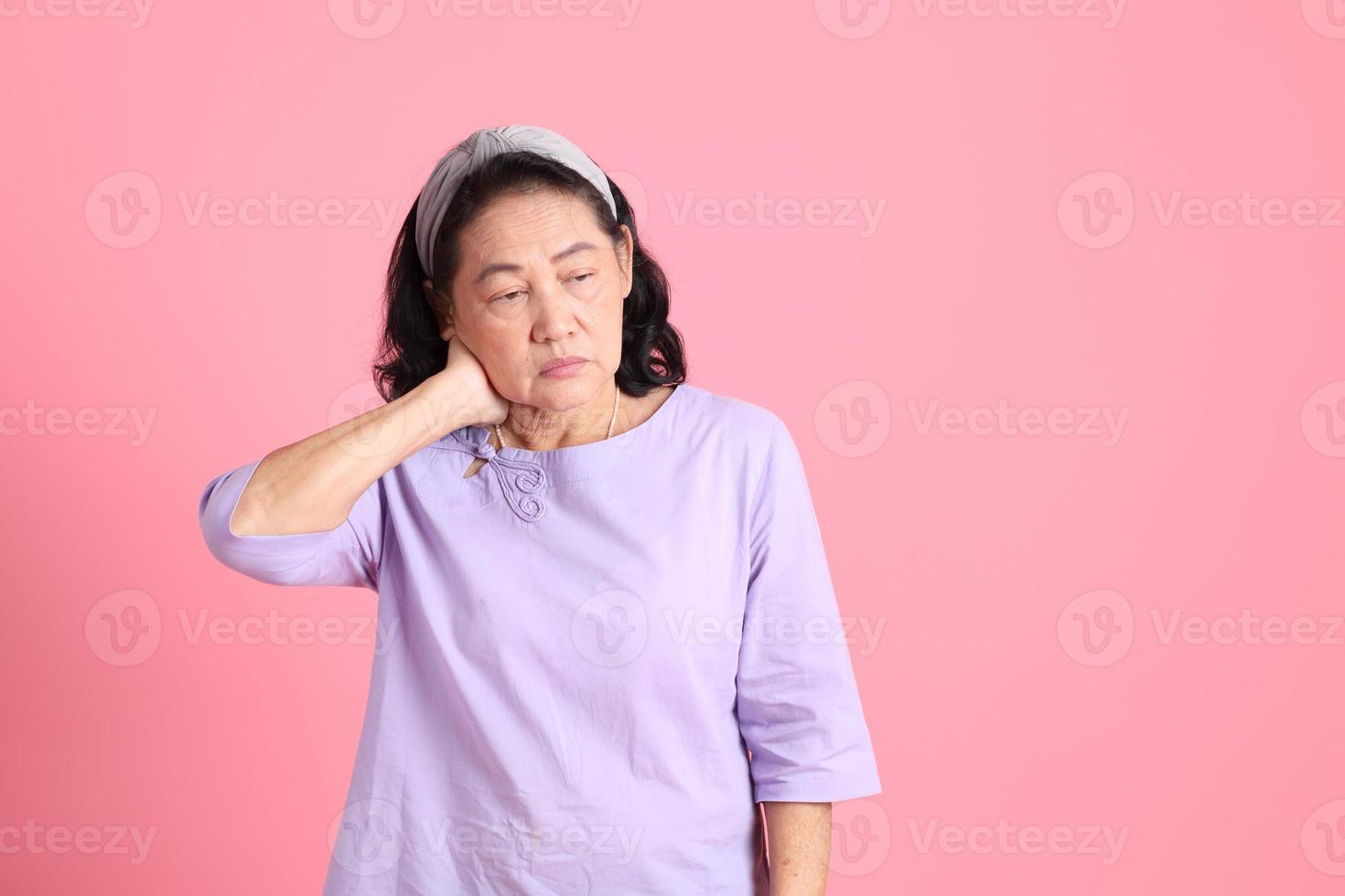 Senior Asian Woman photo