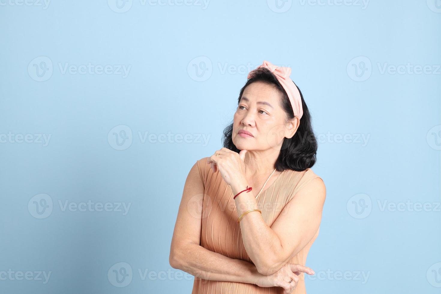 Senior Asian Woman photo