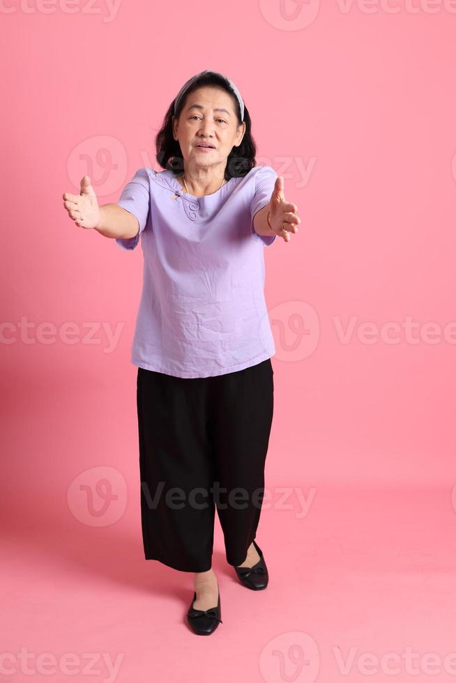 Senior Asian Woman photo