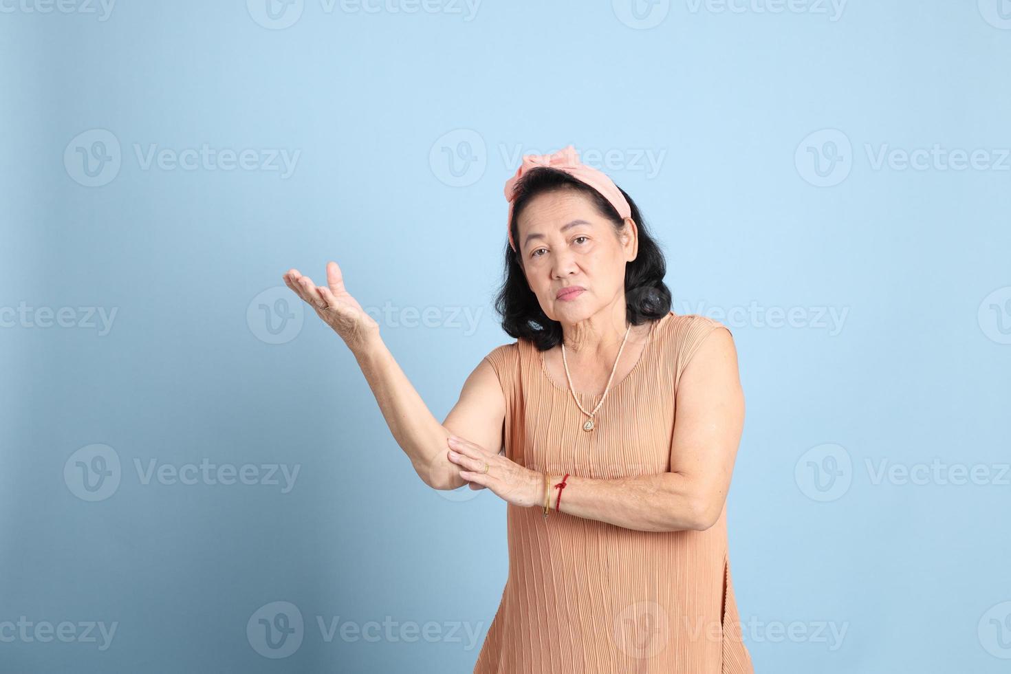 Senior Asian Woman photo