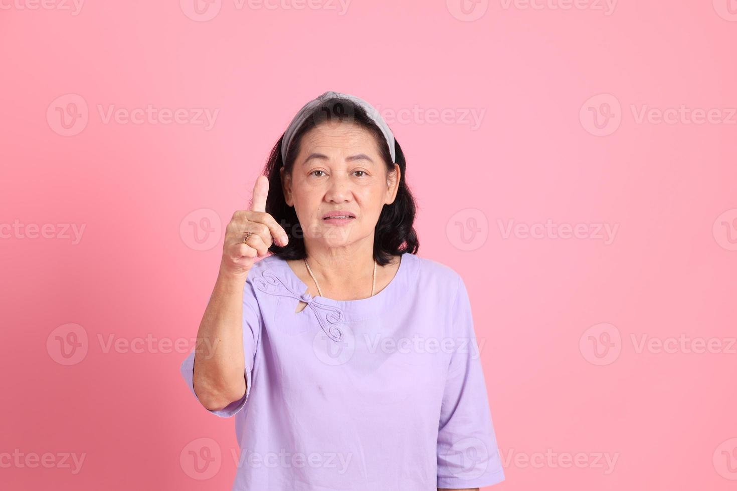 Senior Asian Woman photo