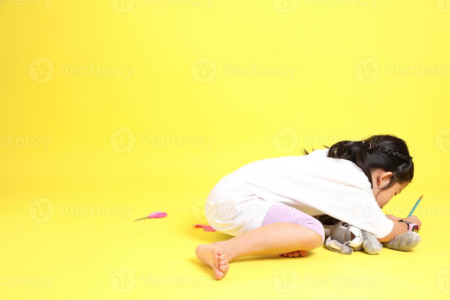 Happy Asian Kid photo