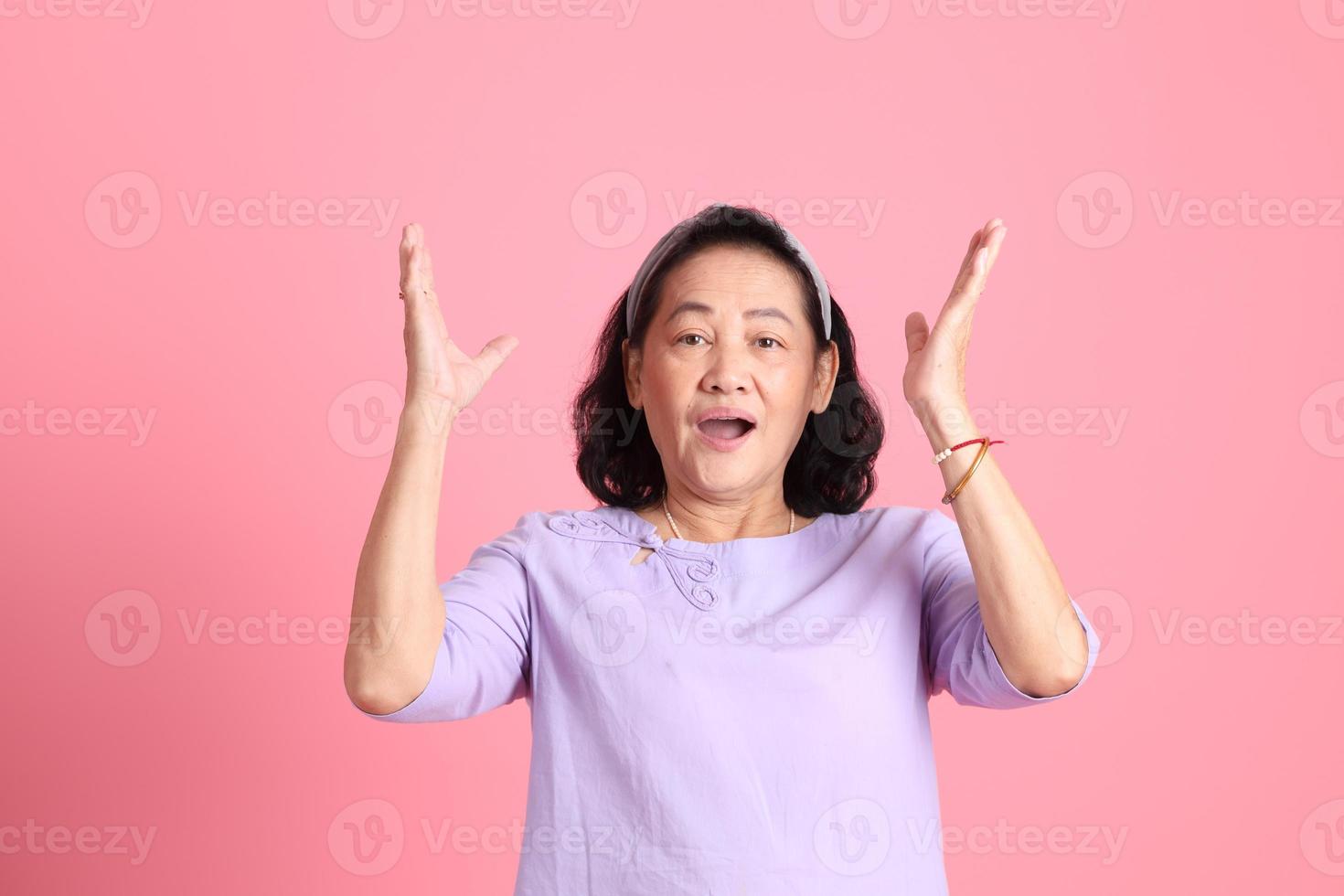 Senior Asian Woman photo