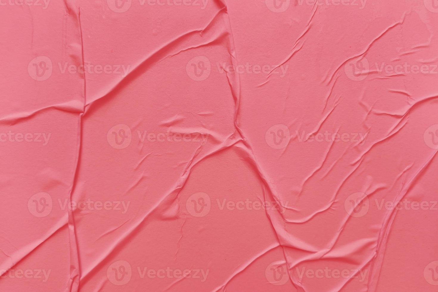 Blank red paper is crumpled texture background. Crumpled paper texture backgrounds for various purposes photo