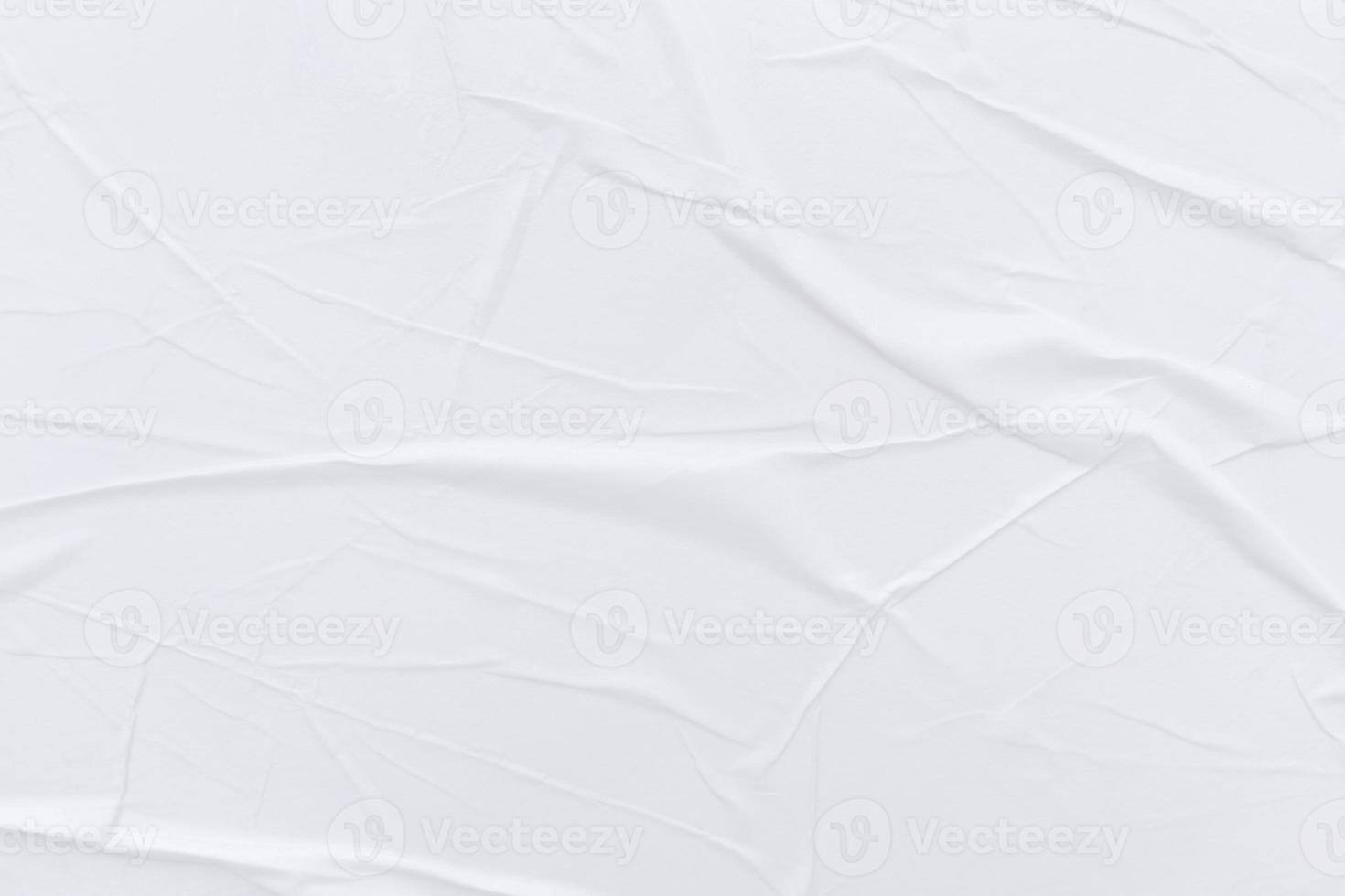 Blank white paper is crumpled texture background. Crumpled paper texture backgrounds for various purposes photo