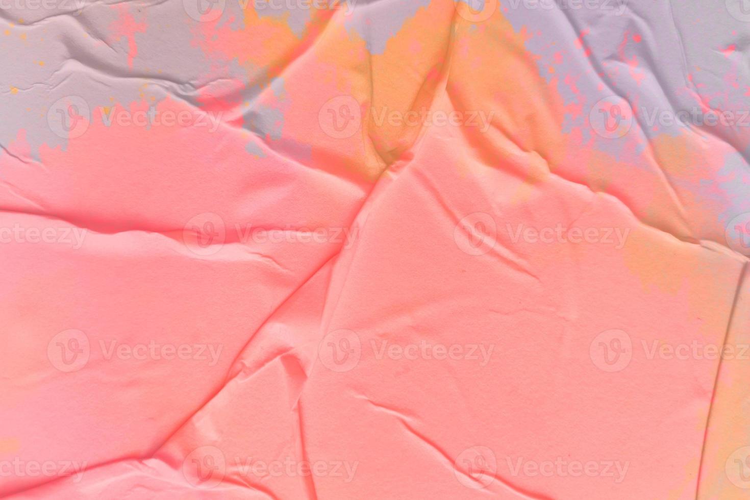 Blank red paper is crumpled texture background. Crumpled paper texture backgrounds for various purposes photo