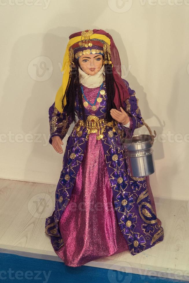 The handmade authentic puppet photo