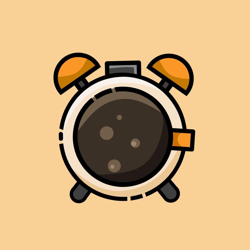 illustration vector of coffee time,perfect for icon etc.