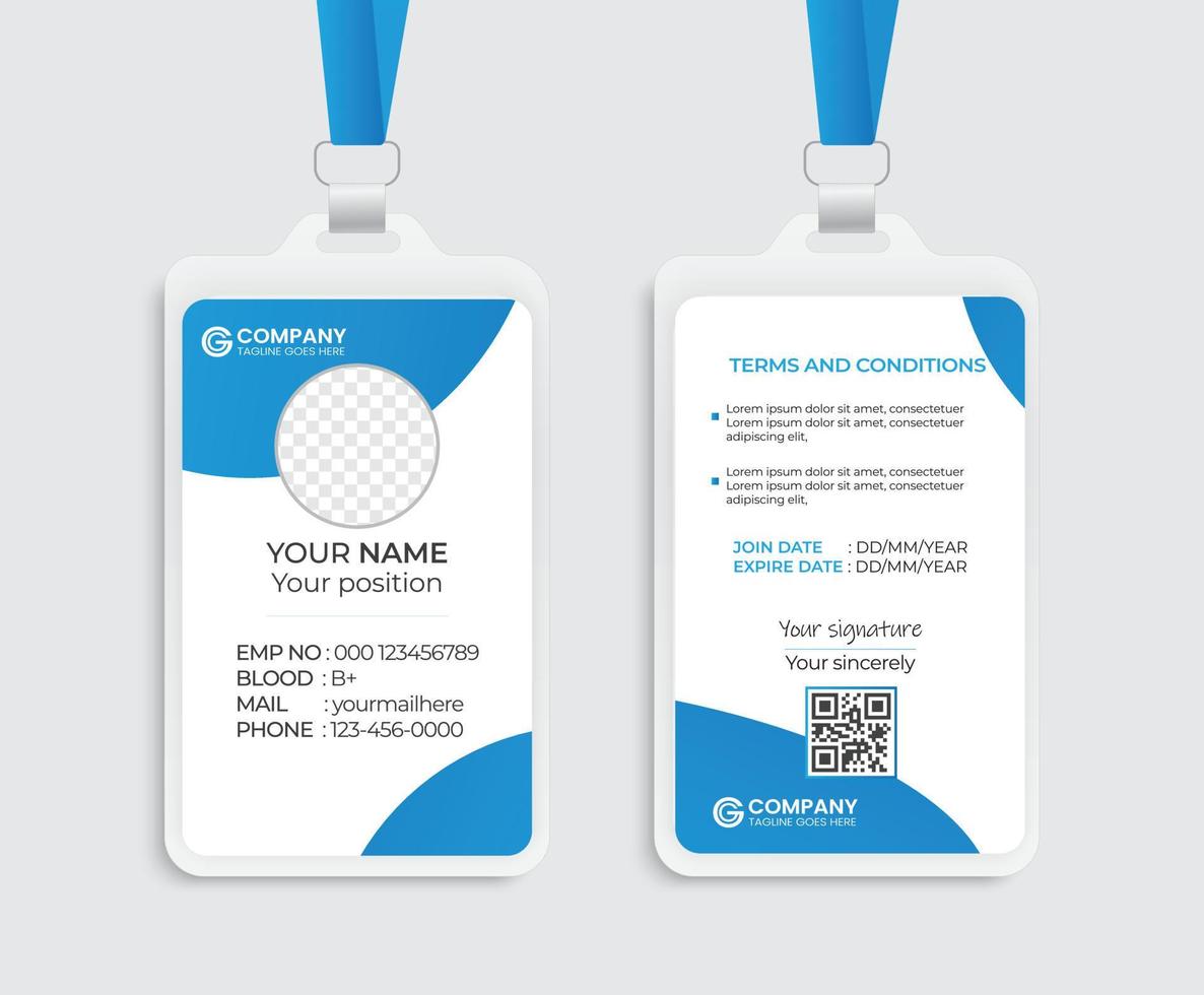 Office Id Card Tags