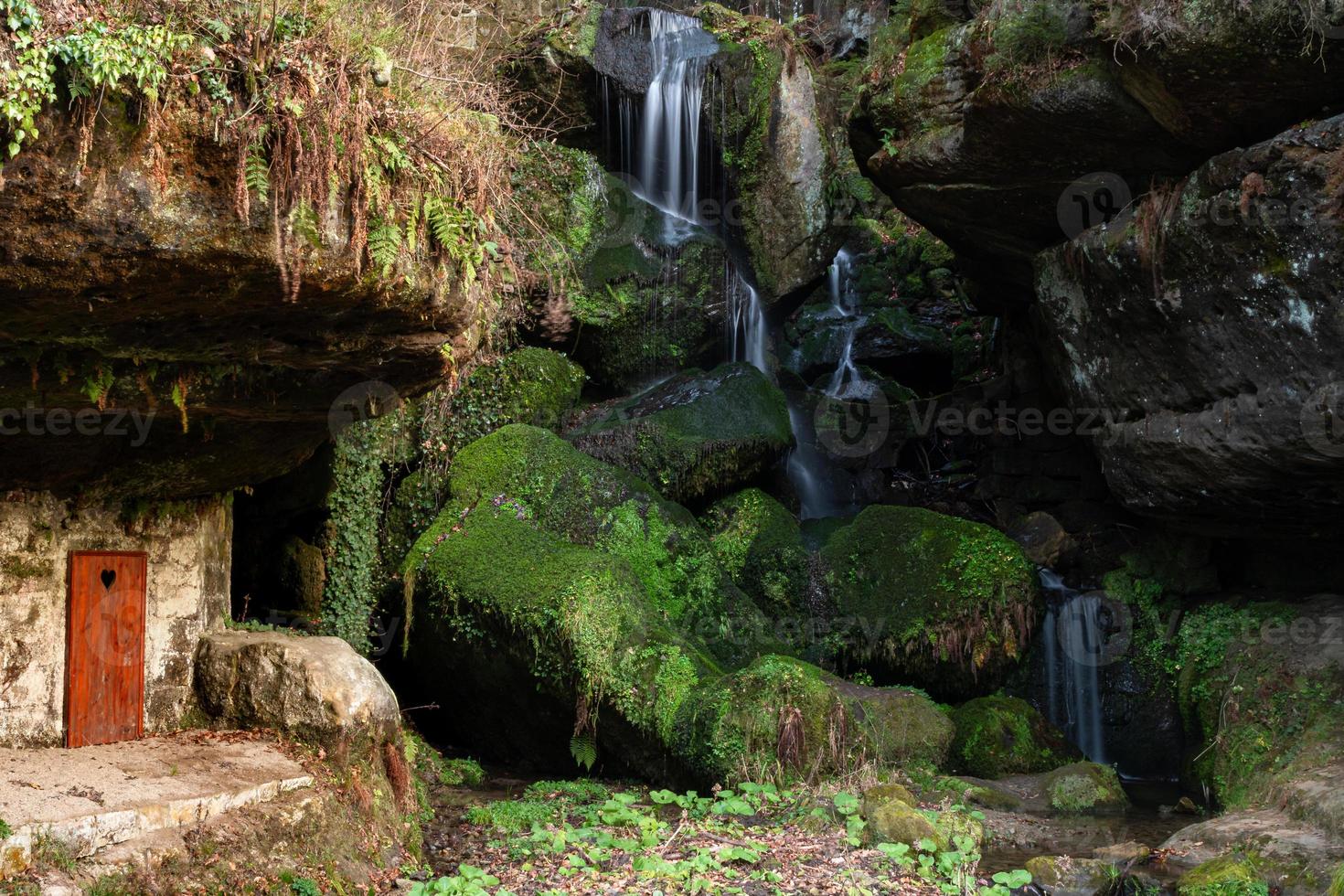 Lichtenhain waterfall germany photo