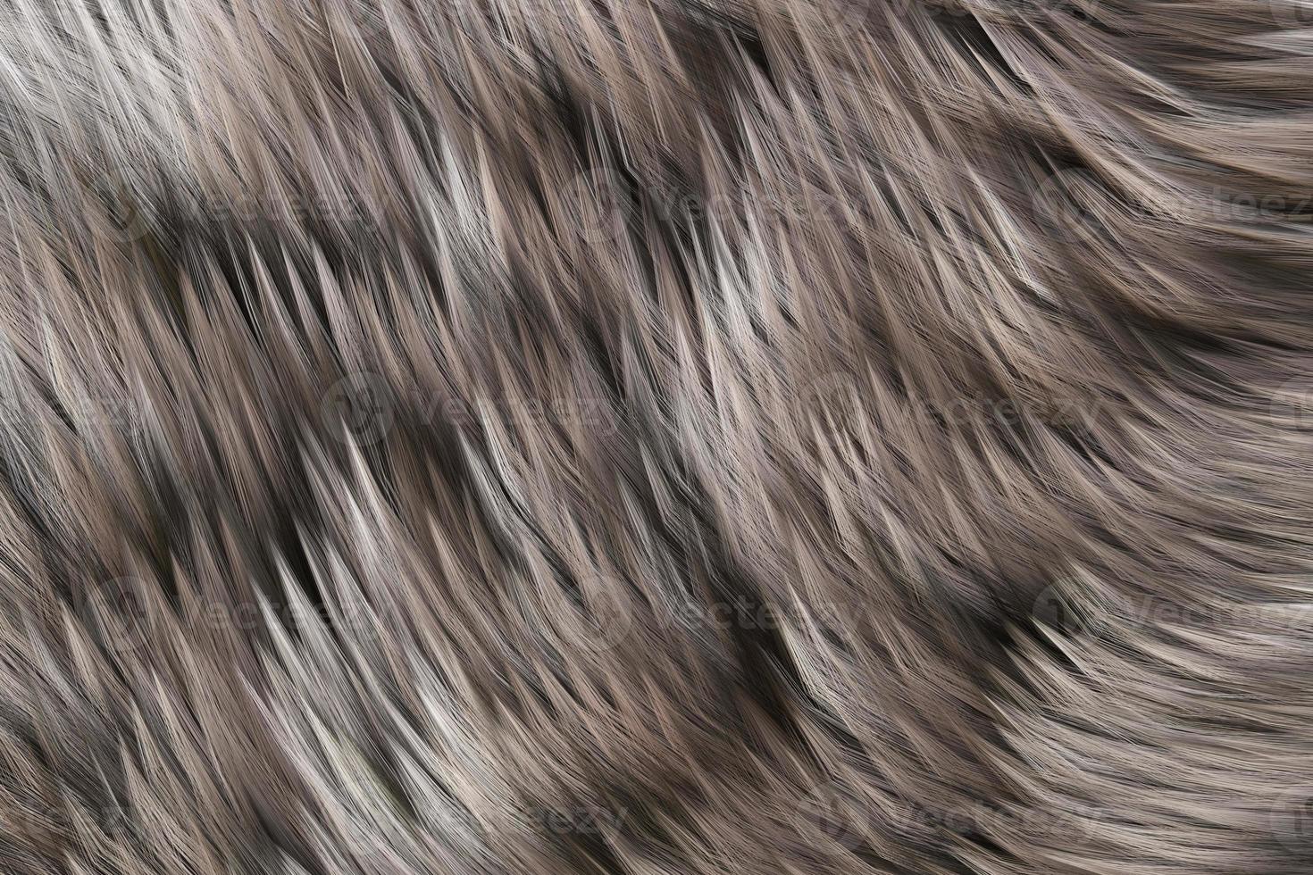 Wild wolf animal wool texture background photo