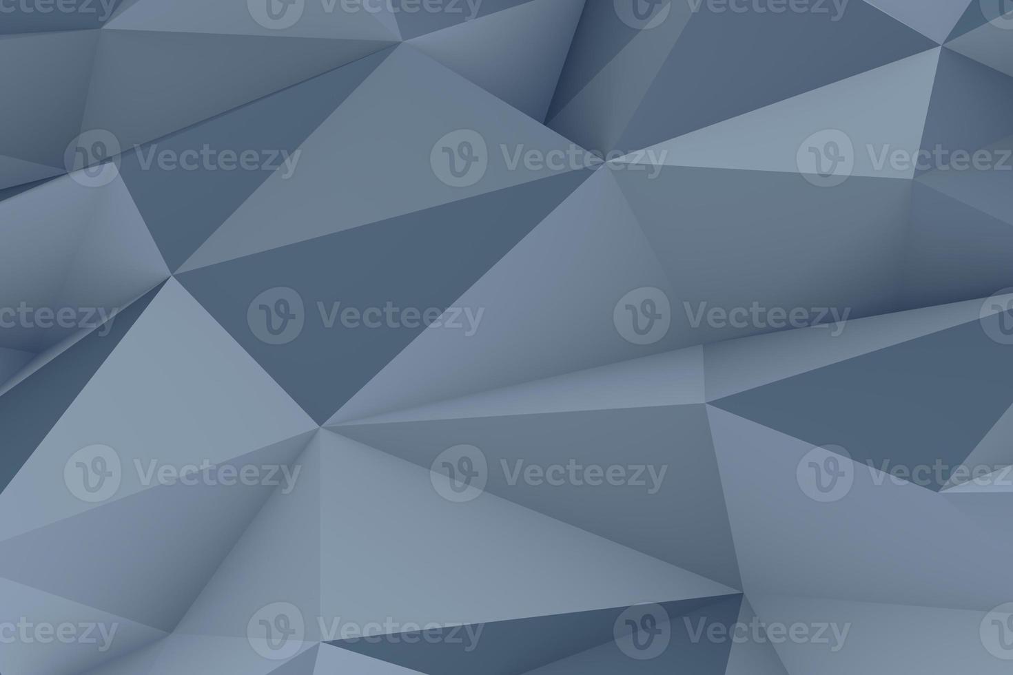 Low poly shapes polygonal background. Dark crystals, triangles mosaic 3d illustration photo
