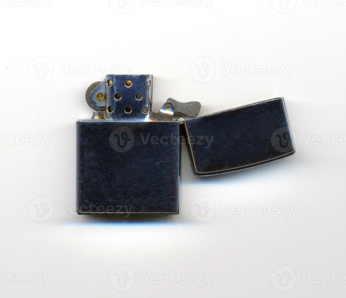 cigarette lighter gasoline of steel photo