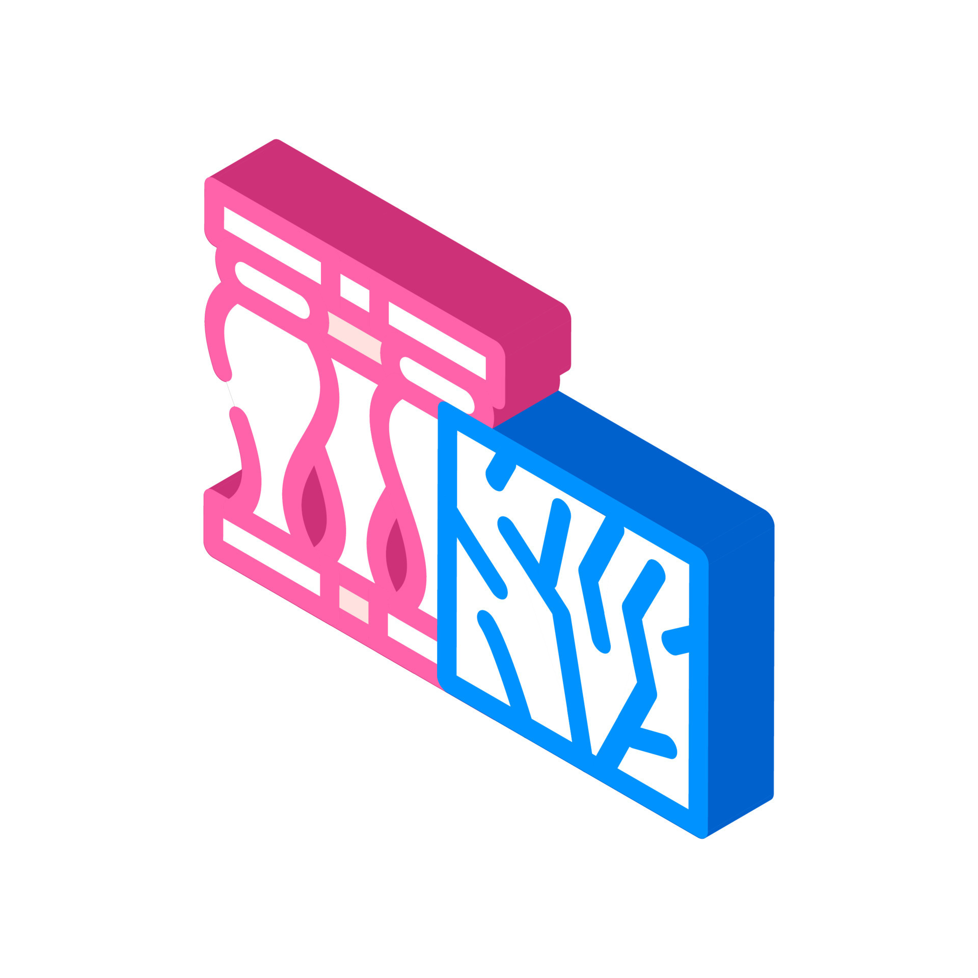marble building material isometric icon vector illustration 8010285