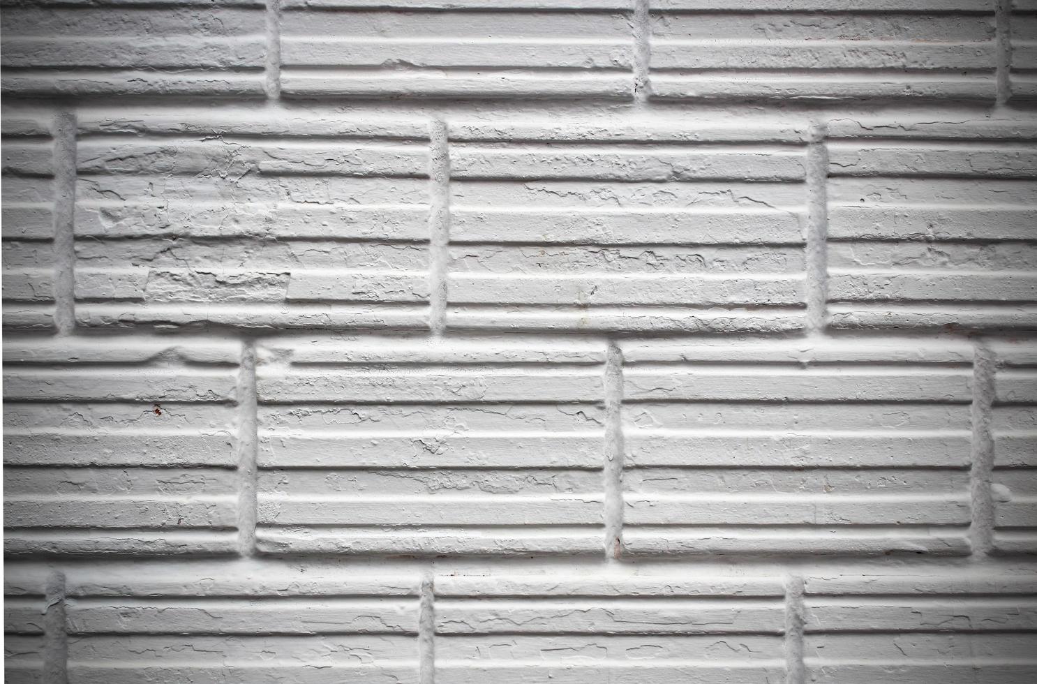 White misty brick wall for background or texture photo