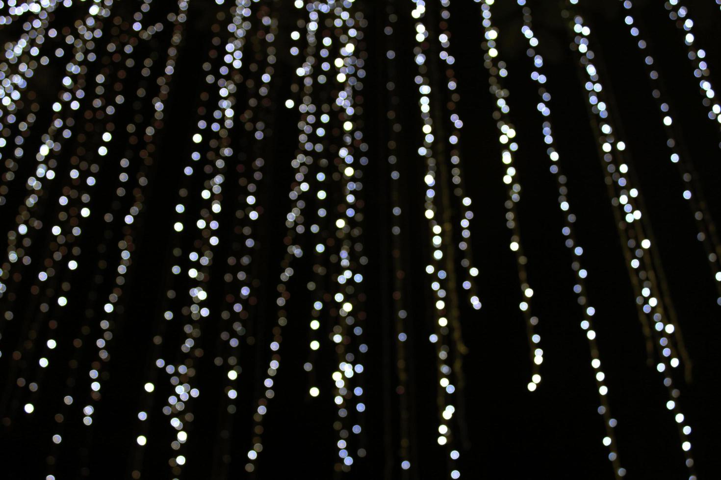 Lights on bokeh as background photo