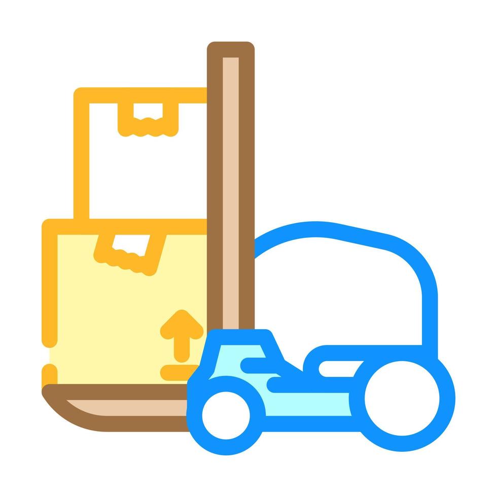 loader wholesale color icon vector illustration