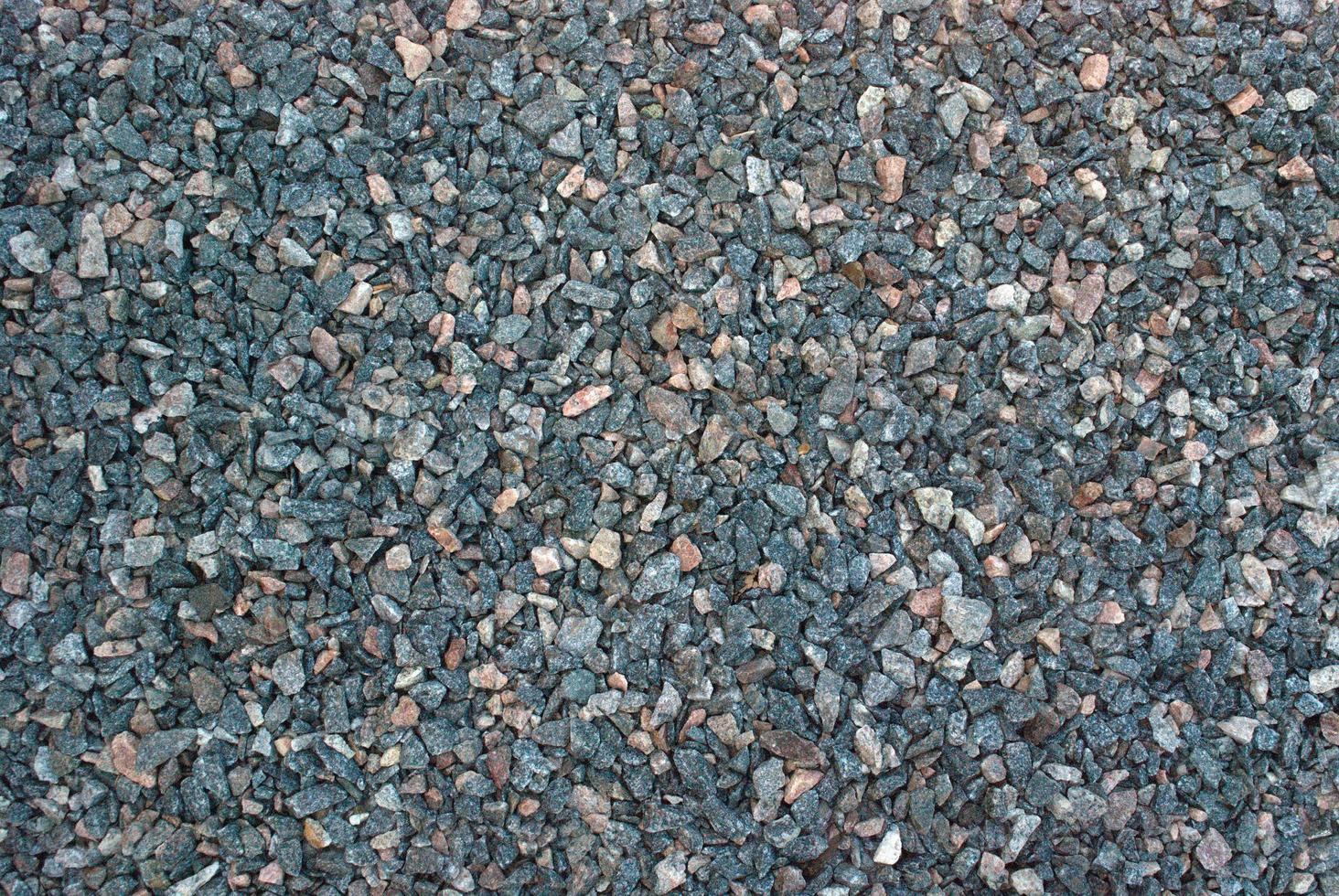 crushed gravel for construction photo