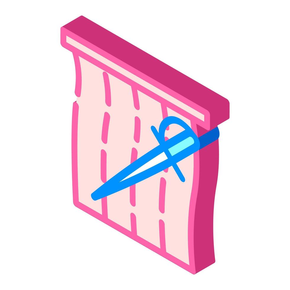 bullfighting spain isometric icon vector illustration